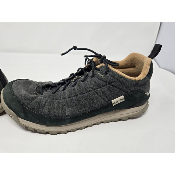 Oboz Bozeman Low Suede Men\'s 8 Hiking Shoe Rockfall Gorpcore Trail Outdoor main image 6